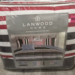 lanwood home comforter 5 Pcs set