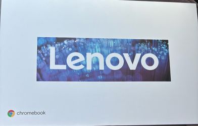 Lenovo Chromebook w/ box everything