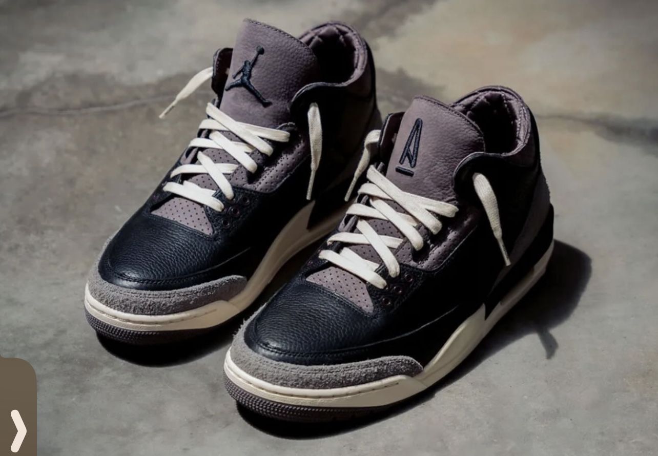 Air Jordan 3 X A Ma Maniere Size 12