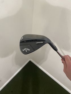Mint condition right handed callaway jaws black 58 degree wedge