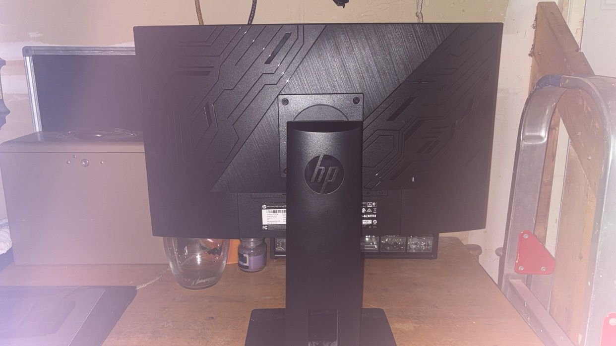 Hp curved gaming monitor 