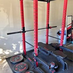 SQUAT RACK🔹WORKOUT SPORTS FITNESS HOME GYM EQUIPMENT 
