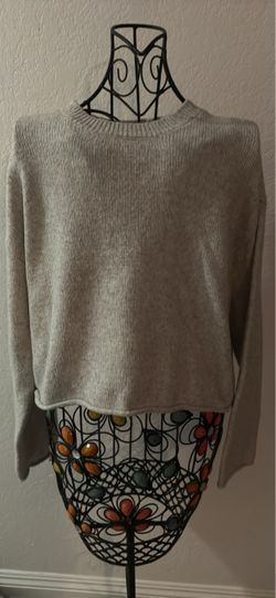 Zara Cropped Knit Sweater