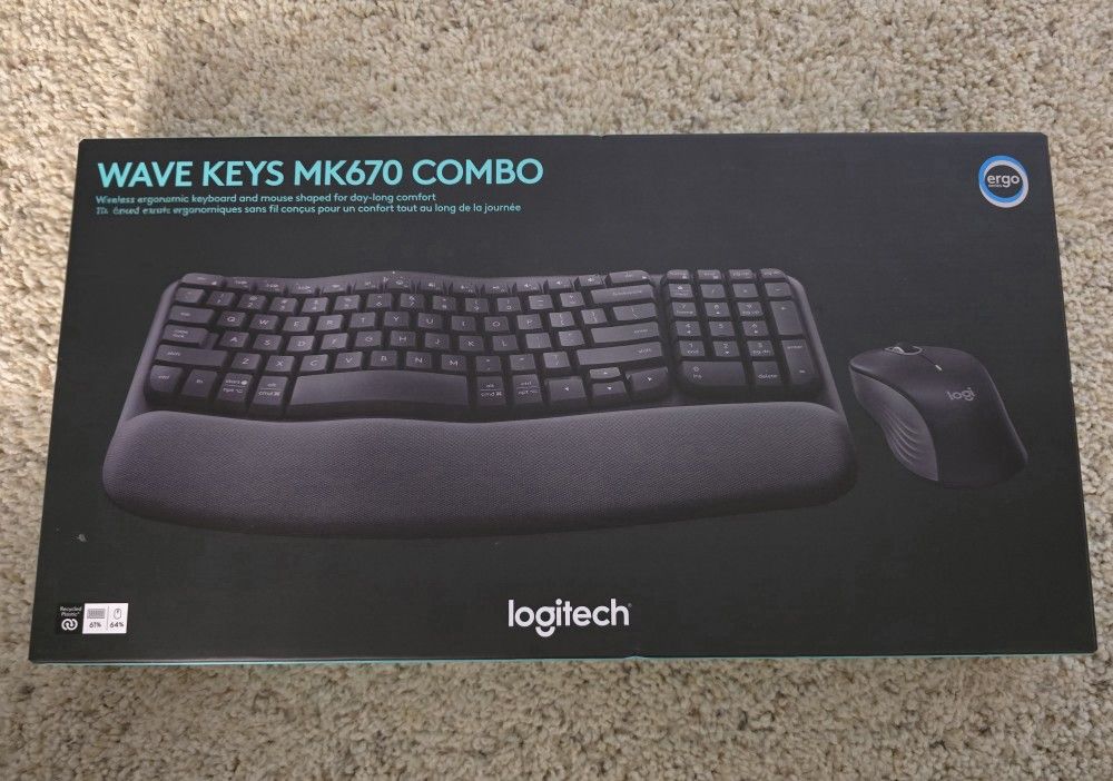 Logitech Wireless Keyboard & Mouse Combo