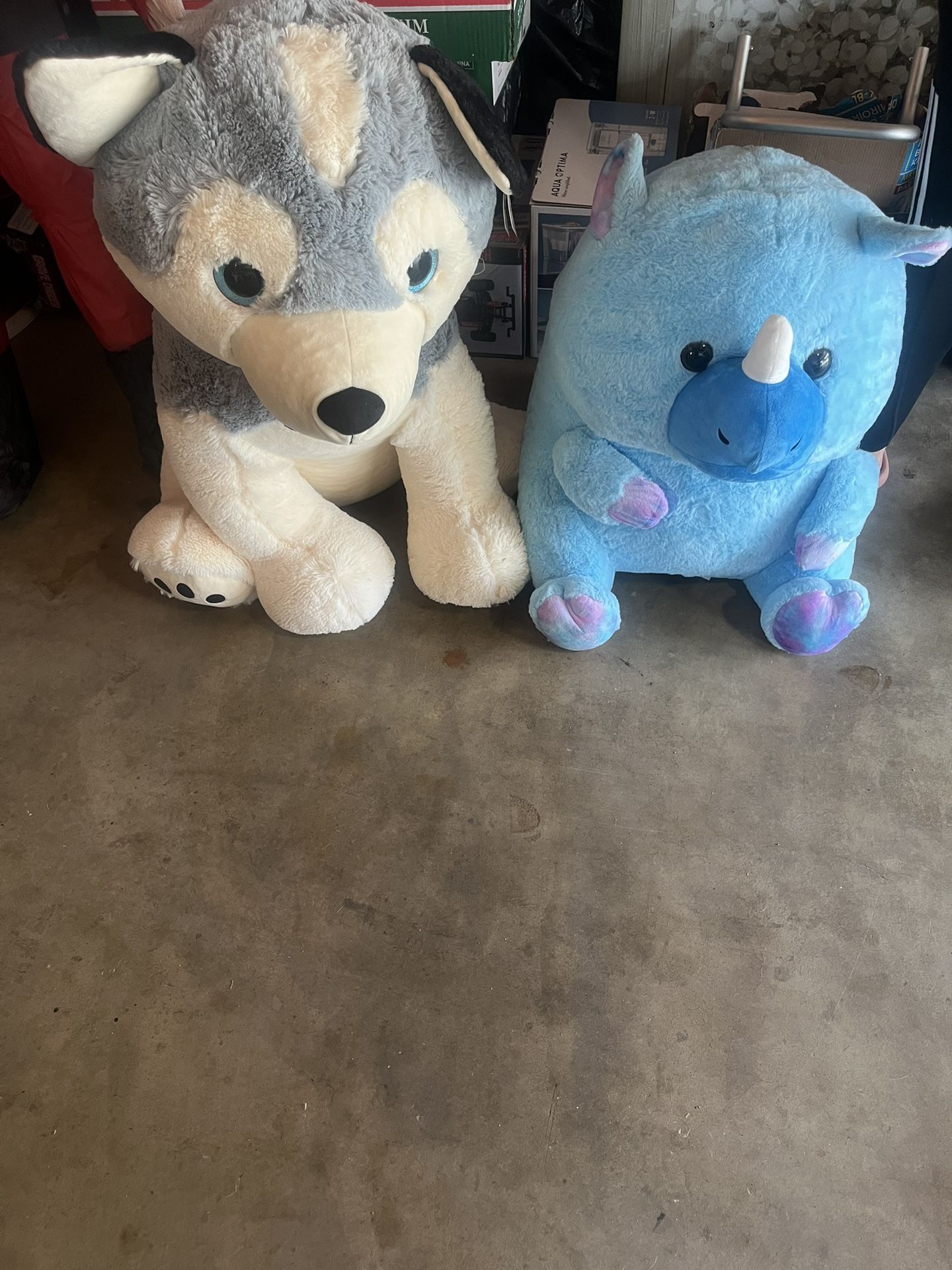 life size plushies