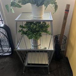 Small Mirrored Shelf