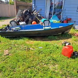 12 Foot Boat With Electric Motor 