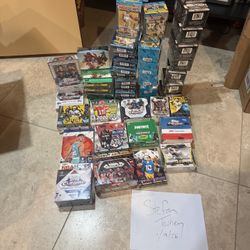 Bunch Of Sealed Wax For Sale - Baseball, Basketball, Football, UFC, Soccer, Formula 1, Etc
