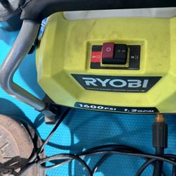 RYOBI Power washing  ryobi 