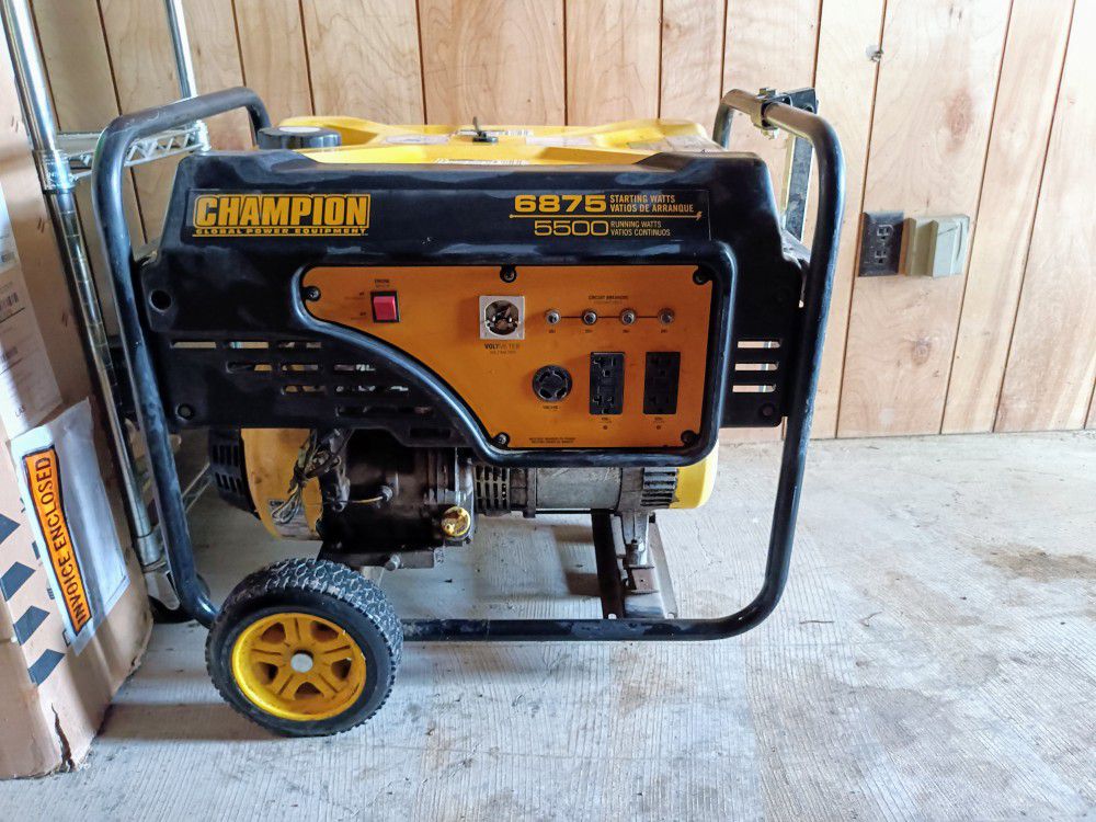 Big Champion 6875 Starting Watts Generator for sale! 