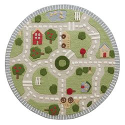 3-D Activity Play in the Park Rug