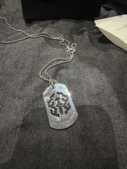 Chrome hearts dog tag pendants