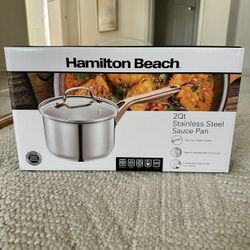 Hamilton Beach 2 Qt Stainless Steel Sauce Pan