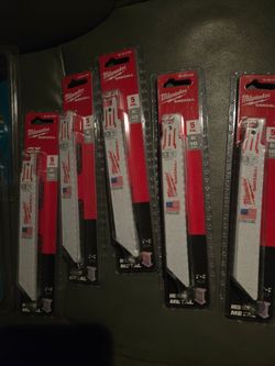 NEW Milwaukee Sawzall Blades + Makita Diamond Blade
