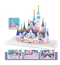 3008 Pcs Castle Architecture Mini Building Blocks Set for Adults – Micro Building Bricks Model Kit – Educational Architecture Model – Ages 14+