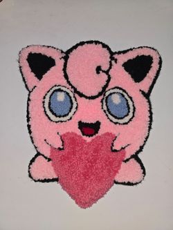 Jigglypuff pokemon mini desk rug