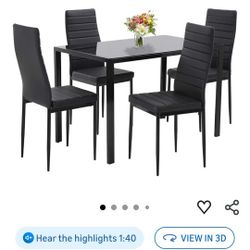 Dining Table With 4 Chairs