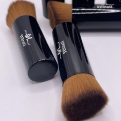 Stilnati Make Up Brush Travel Foundation Brush Mini Cosmetic Tools Liquid Powder Blush Face Brush, 6 Pcs Per Set