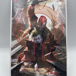 DCEASED #2 INHYUK LEE MIDTOWN COMICS OMEGA VARIANT BATMAN JOKER RED HOOD