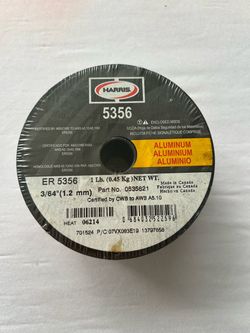 Harris ER5356 Aluminum MIG Welding Wire 1 lb