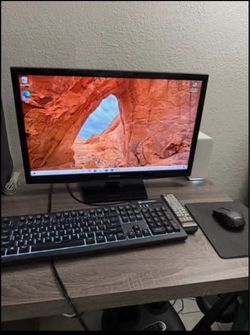 CyberPowerPC Gaming PC + 24” Samsung Smart TV Monitor – Ready to Play!