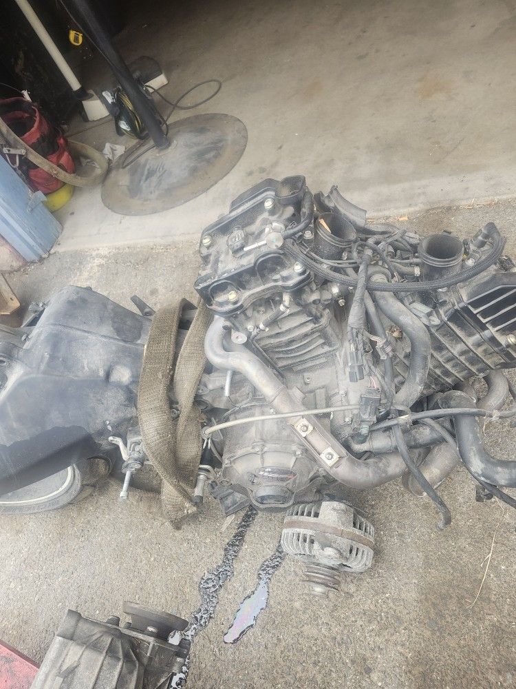Buell Rotax Engine Swing Arm And Wheel