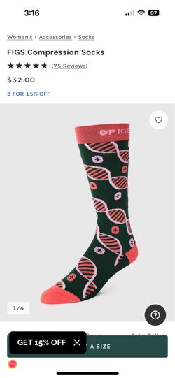 FIGS Compression Socks S