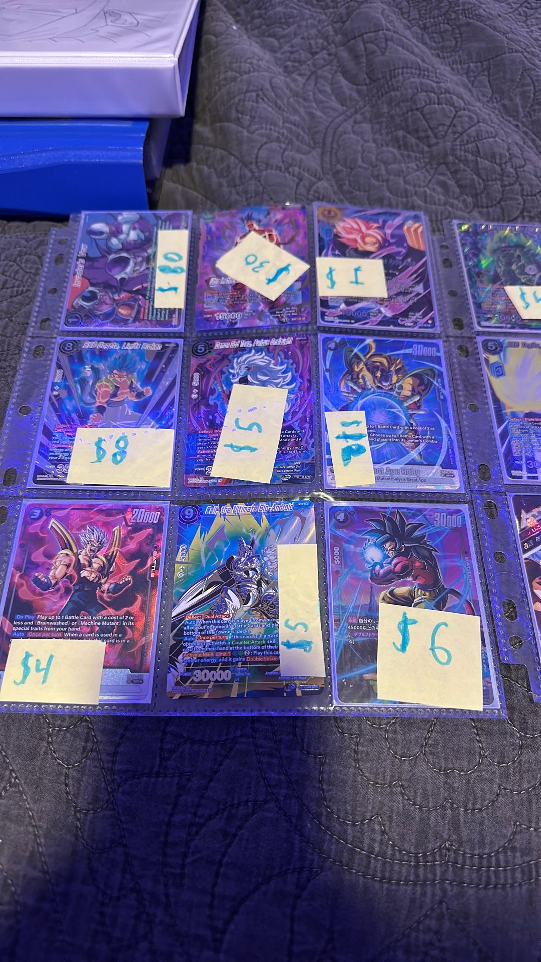 Dragon ball cards I want 400