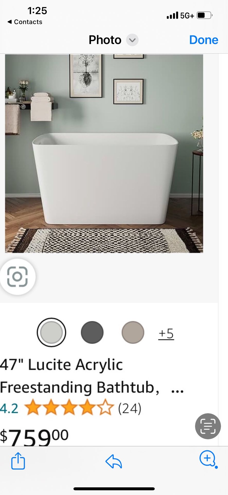 Bath Tub New In Box