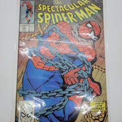 Marvel Comics The Spectacular Spiderman #145 Boomerang 1988