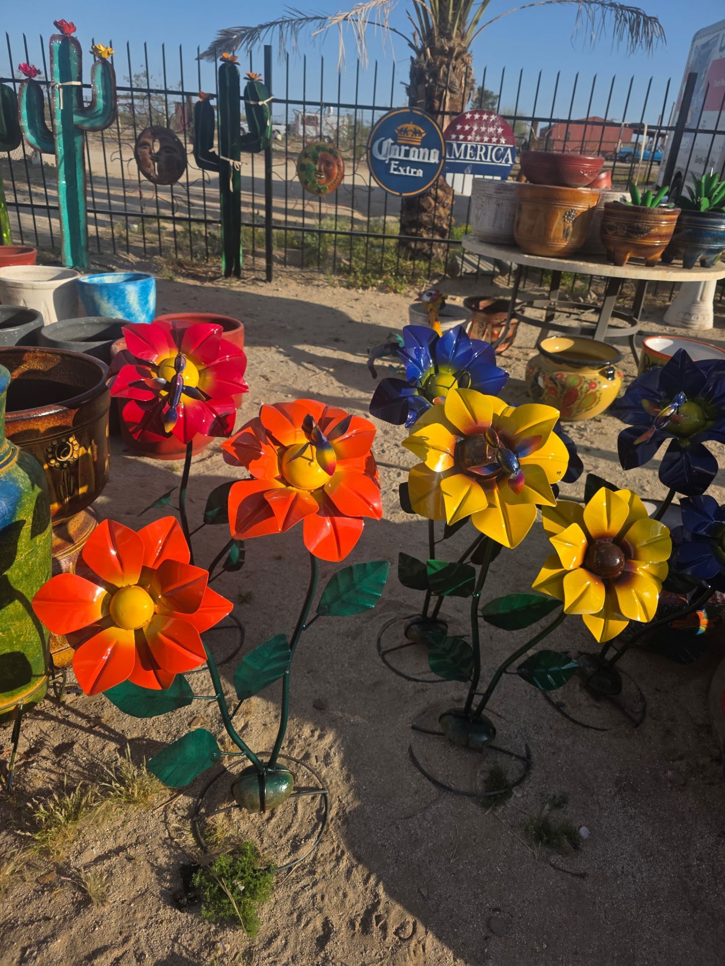 🪷NOW 10% OFF until Mother’s Day! 🌺
All Metal Flowers & Colorful Ocotillos🦚