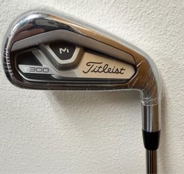 **New Titleist T300ii Single Iron #4 w/ Steel True Temper AMT Red R300 flex for Right-Handed Golfer