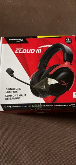 HyperX cloud 3 Gaming Headset Black and Red