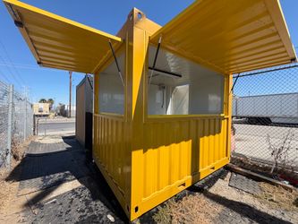 Stylish Pop-Up Kiosk with electricity