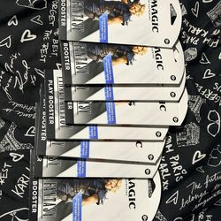 Magic The Gathering Final Fantasy Sleeved & Sealed Play Booster - Lot of 8