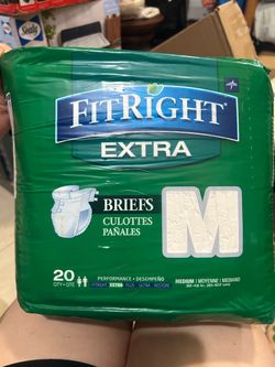 FitRight Extra Briefs Medium 20 Count