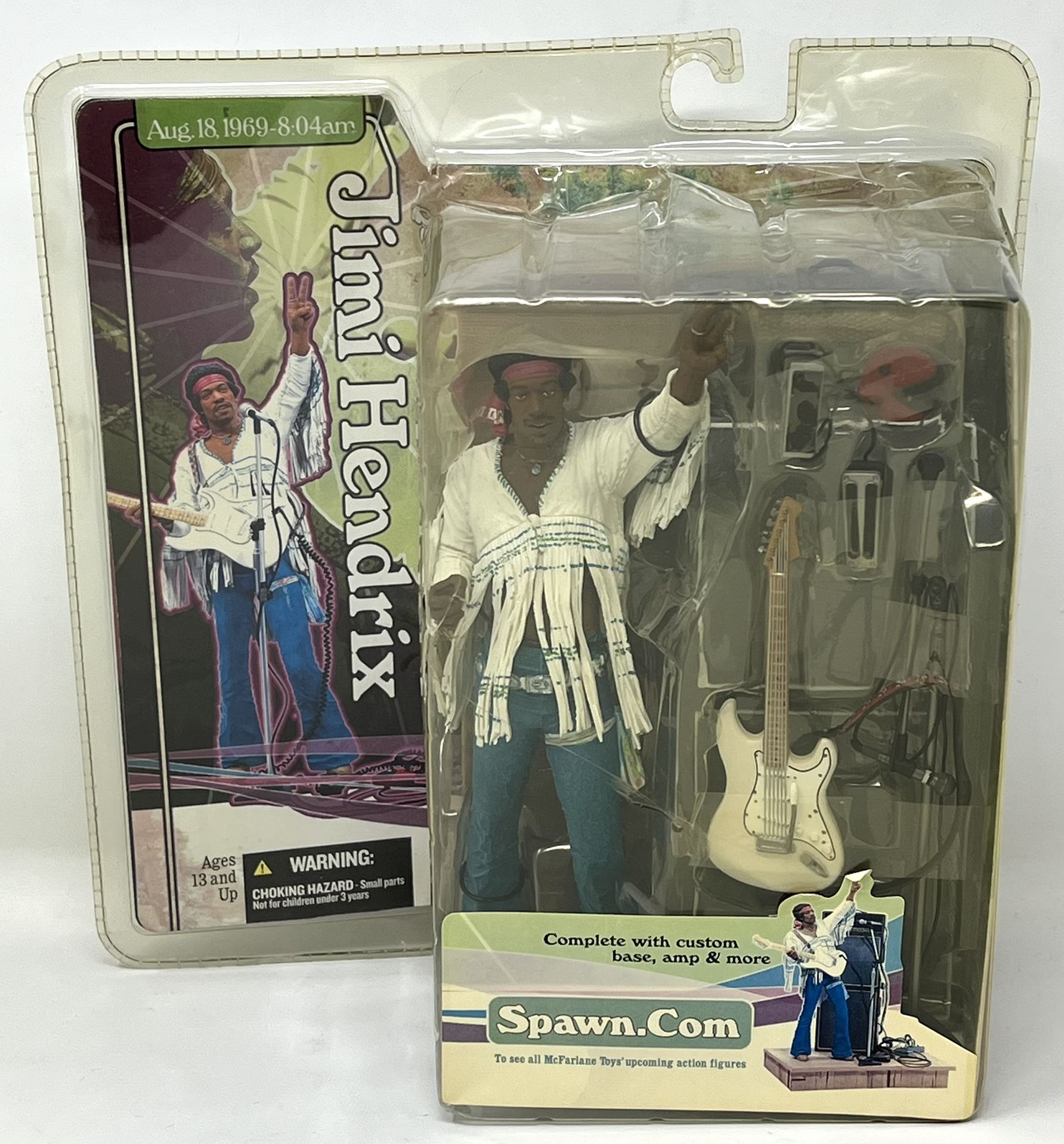 2003 McFarlane Toys Spawn 1969 Jimi Hendrix Super Stage Figure