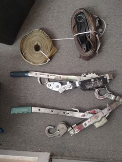 To Come Alongs  And One Heavy Duty Strap