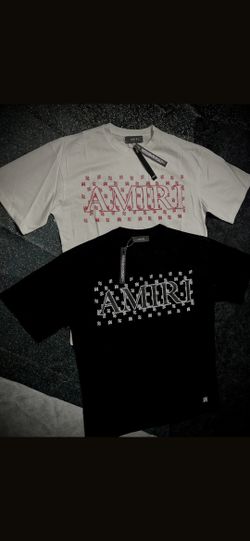 T-shirt 👕 Amiri White & Black