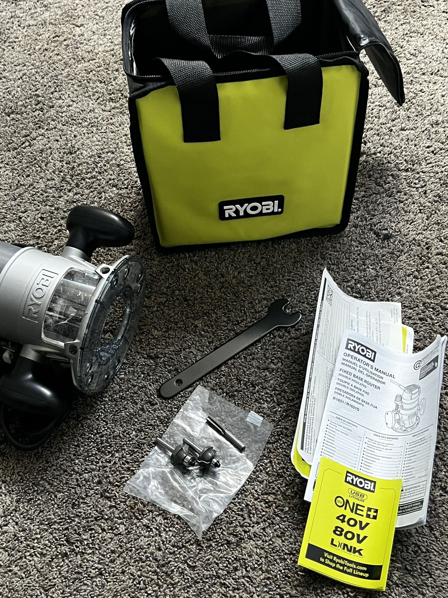 Ryobi Fixed Base Router for Sale in Lee&rsquo;s Summit, MO - OfferUp