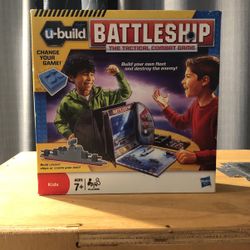 U-Build BATTLESHIP Board Game New