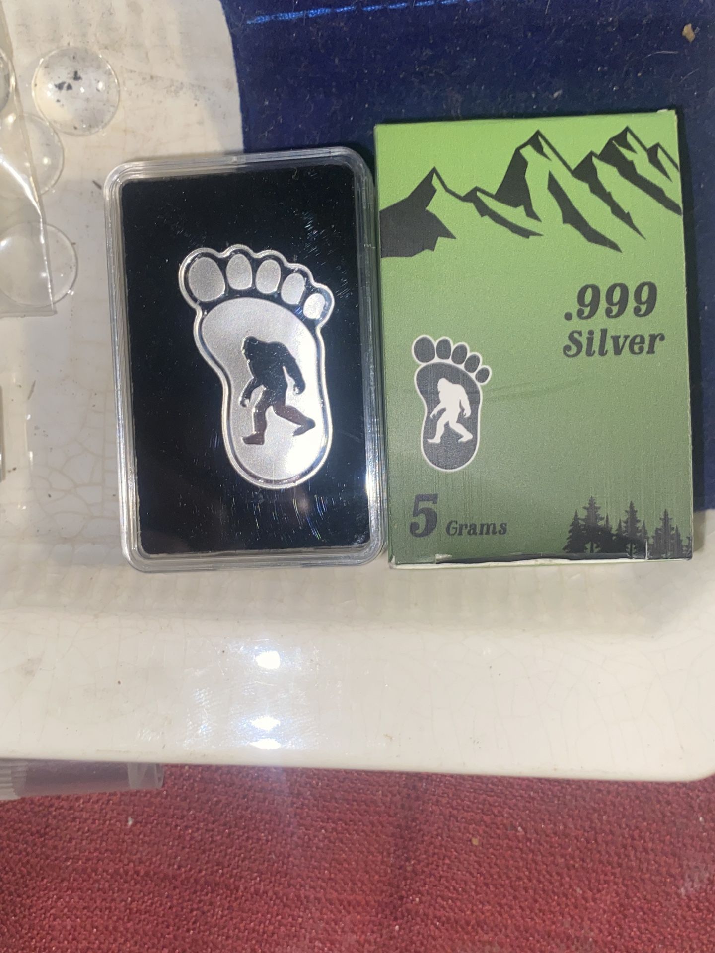 One 5 Grams Bigfoot, Silver Limited Edition