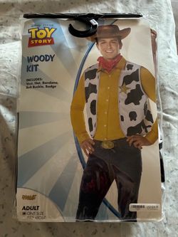 Disney Pixar Toy Story Woody Costume Kit Adult
