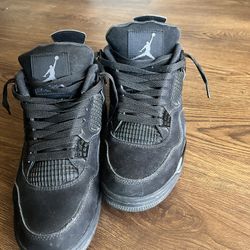 Used Retro Jordan 4 Black Cats 