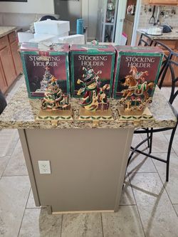 Xmas Stocking Holders Set 