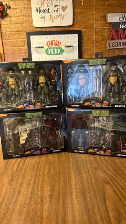 Neca Teenage Mutant Ninja Turtles action figures