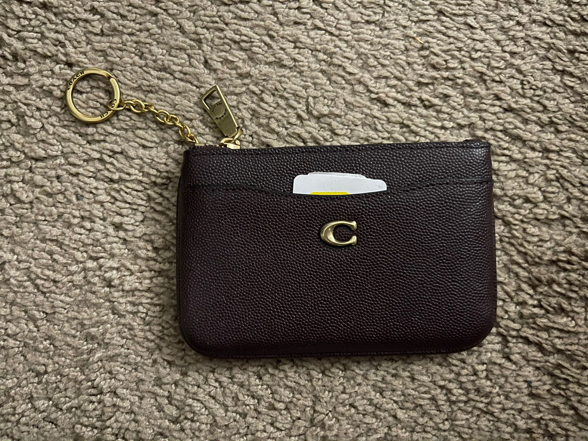 Coach Small Wallet With Coin And Card Holders Brand New With Tags
