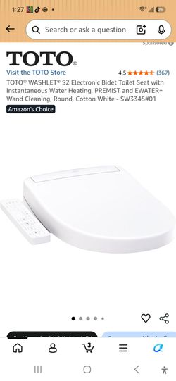 Toto toilet seat