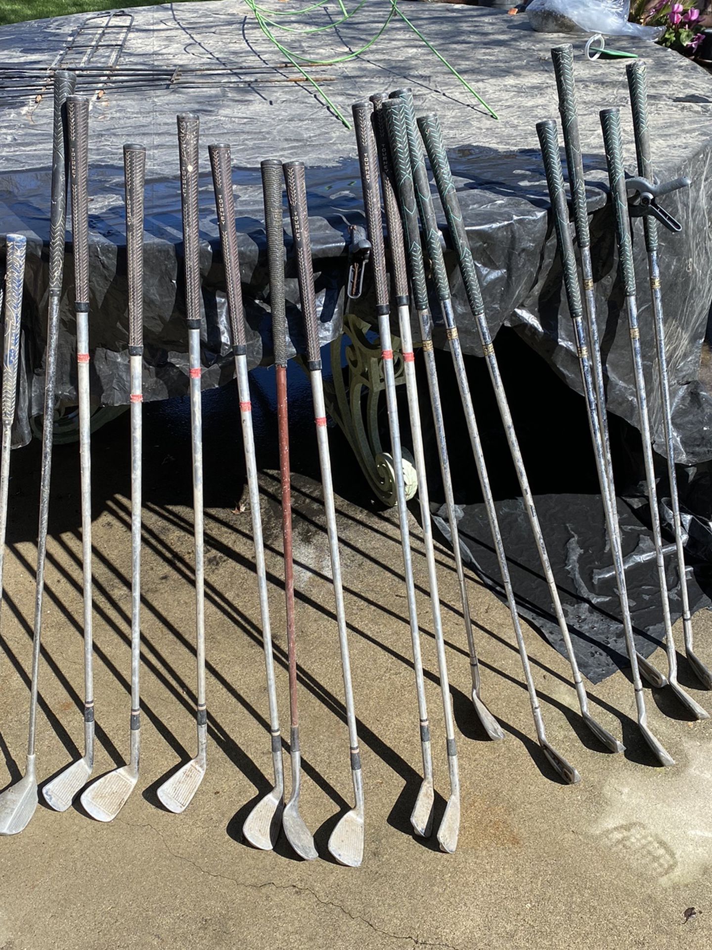 18 Different Irons Golf Clubs( Wilson , Tourney, Swing Rite Brands) $10 Each