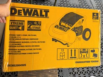 DEWALT 4.5-Gallon Portable Electric 225 PSI Horizontal Air Compressor Price Firm